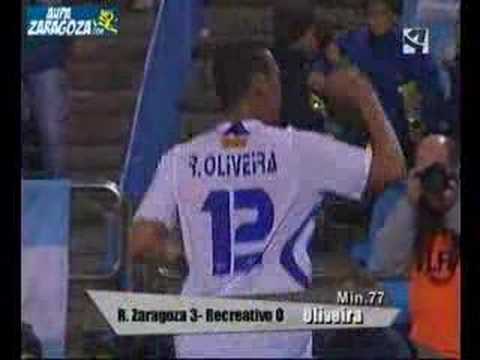 Real zaragoza 3-0 Recreativo