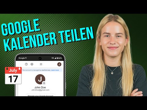 Share Google Calendar on your smartphone