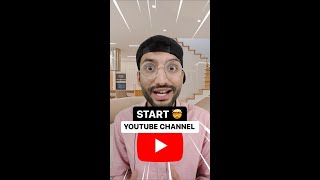 Start Youtube Channel