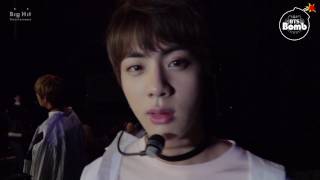 [BANGTAN BOMB] Jin&#39;s Face-contact time @ M countdown comeback stage of &#39;Spring Day&#39; - BTS (방탄소년단)