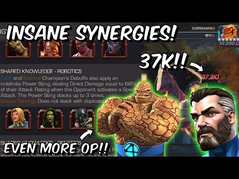 Insane New Mister Fantastic Synergies Make Thing Even More OP! - Marvel Contest of Champions