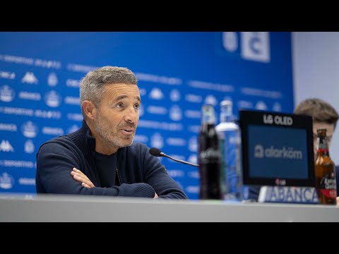 Rueda de prensa de Óscar Cano. 16.03.2024