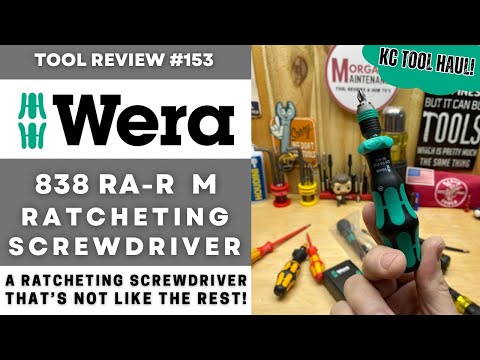 NEW! WERA Ratcheting Screwdriver 838 RA-R / It's Not like Other Ratcheting Screwdrivers #tools #wera