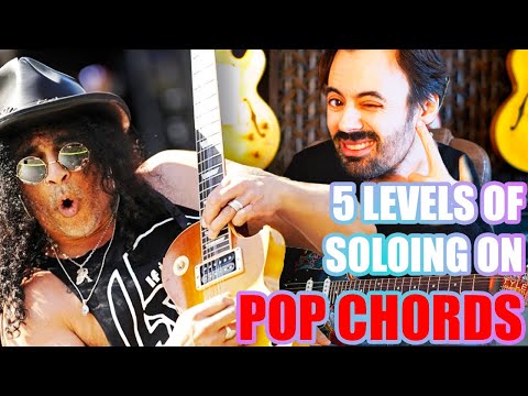 5 Levels of Soloing on a Pop Chord Progression