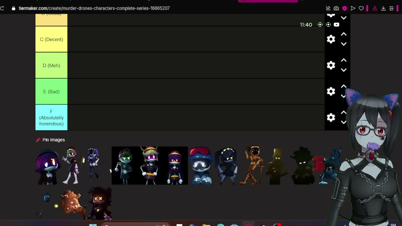 Murder Drone tier lists