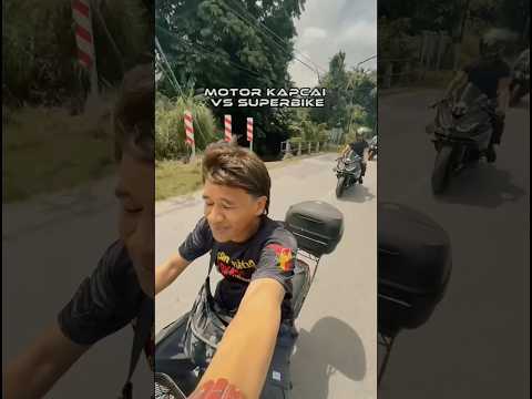 Motor kapcai vs superbike #aiteam