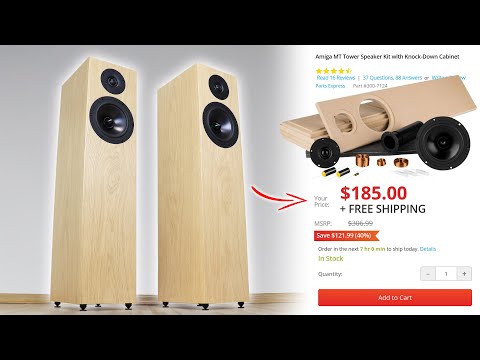These $185 DIY HiFi Speakers Sound AMAZING