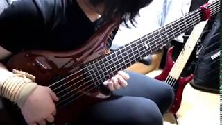 Hiromi's Sonicbloom - Deep into the night [Tony Grey Bass Solo cover]