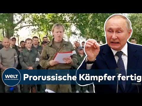 SAUER AUF PUTIN: Kanonenfutter - Donezk-Milizionäre begehren öffentlich auf