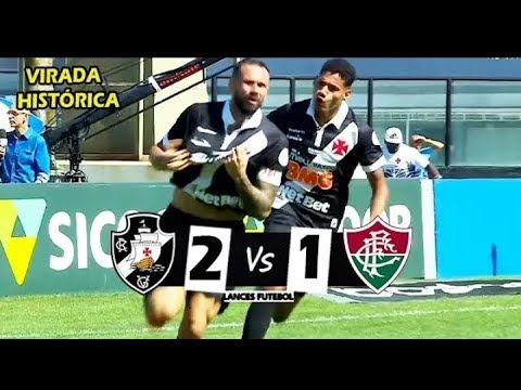 VASCO 2 X 1 FLUMINENSE- VIRADA INCRÍVEL EM UM JOGÃO- MELHORES MOMENTOS- 60fps