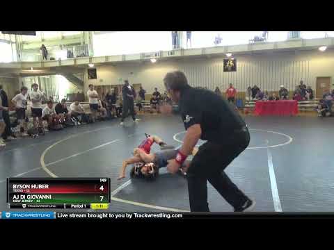 97 Lbs 4th Wrestleback (16 Team) - Owen Porterfield, Team Indiana GR Blue Vs Bradley Lazzerini, Ok