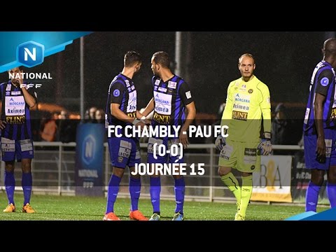 J15 : FC Chambly - Pau FC (0-0), le résumé