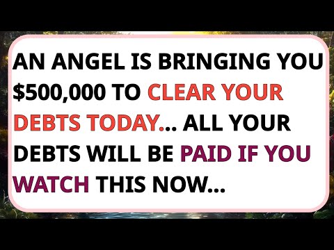 God Says An Angel Is Bringing You $500,000 To Clear Your Debts Today. | Godsaynow #motivation