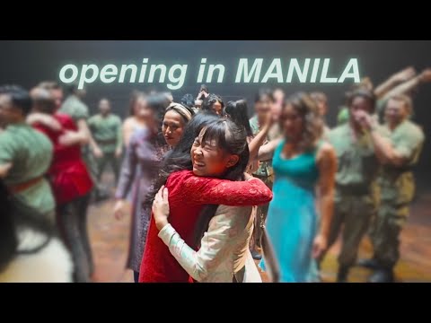 how my miss saigon OPENING DAY went in MANILA | ep 4 ♡ video diary