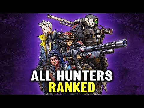 Ranking EVERY VAULT HUNTER In The Borderlands Series!
