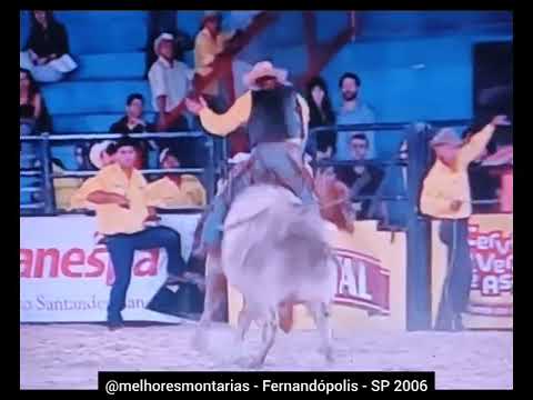 🇧🇷 Ângelo Rossetto x Para Raio - Rodeio de Fernandópolis 2006 #rodeio #rodeo