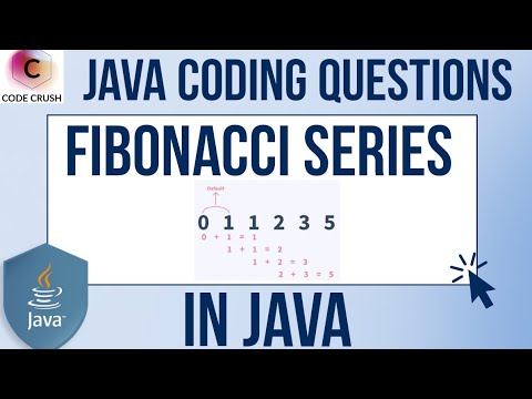 Fibonacci Series In Java Java Coding Questions Fibonacci Series Java Interview