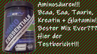 Amino Essentials GEN(German Elite Nutrition) von  Amazon im Test!Wirkung, Geschmack und Produkt!