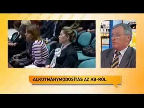 Balsai István a Duna Tv Közbeszéd című műsorában