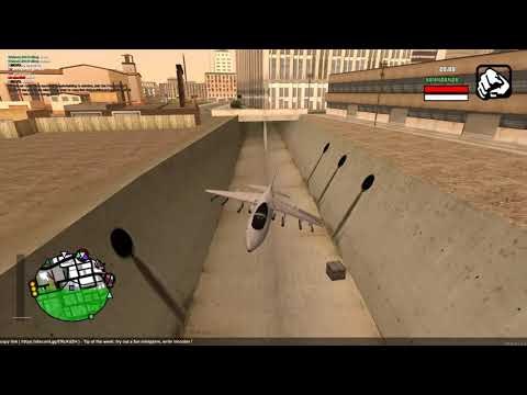 MTA:SA Reverse sideways hydra stunt