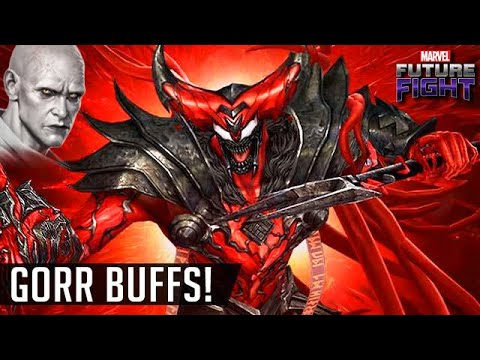CARNAGE TIER 4 and GORR BUFFS!! WE DID IT - Marvel Future Fight