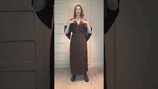 Vídeo Vestido Marrom Longo Zeus Haes