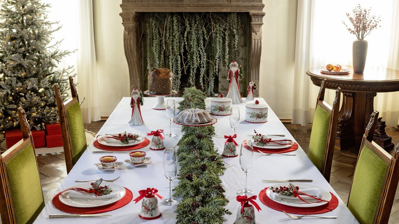 Natale TonoSuTono 2022 - Come apparecchiare la tavola a Natale
