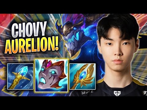 CHOVY DESTROYING WITH AURELION SOL! - GEN Chovy Plays Aurelion Sol MID vs Jayce! | Season 2023