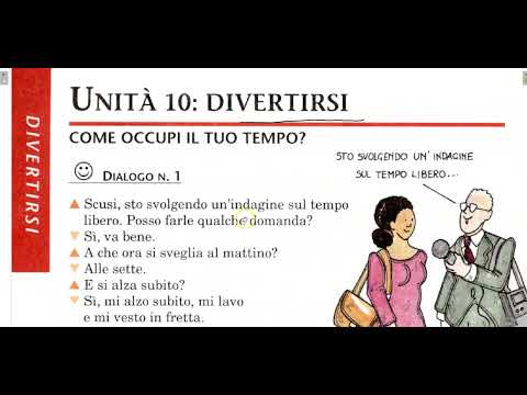 10 Komunikimi ne Gjuhen Italiane Niveli A2 Mesimi 10 Argetimi Divertirsi