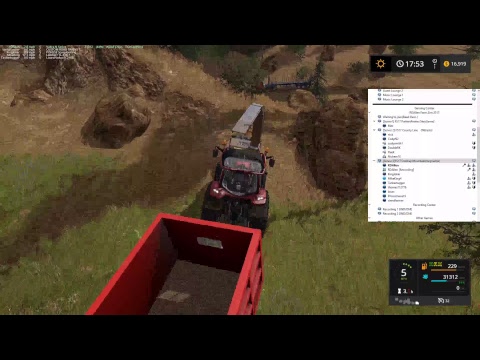 RDAllen Live Stream Multiplayer Farming Simulator 17 Smokey Mountain Logging 06 24 2017