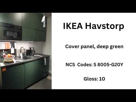 IKEA HAVSTORP Kitchen Cabinets – Timeless Deep Green Elegance