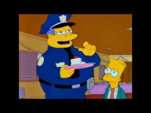 The SImpsons - Chief Wiggum - Now where did I put my gun?