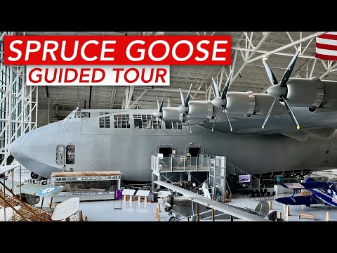 Detailed tour through the Spruce Goose! - the Hughes H-4 Hercules.