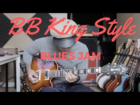 BB King style Blues Guitar Jam - Guild Bluesbird - by RJ Ronquillo