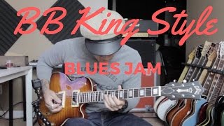 BB King style Blues Guitar Jam - Guild Bluesbird - by RJ Ronquillo