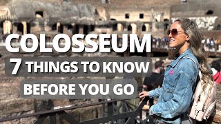 Colosseum Rome 🇮🇹 7 Tips to Help Plan Your Visit 👊🏻