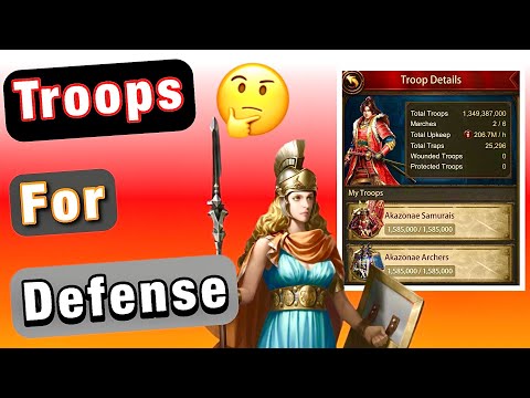How to Build a GOOD Defense - Troops!