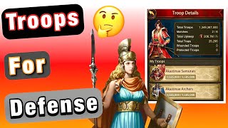 How to Build a GOOD Defense - Troops!