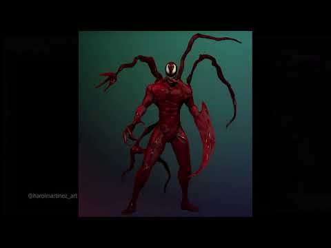 Carnage Timelapse Zbrush Sculpting