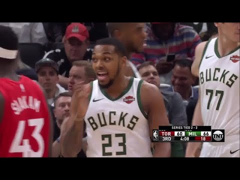 Sterling Brown All Game Actions 05/23/19 Toronto Raptors vs Milwaukee Bucks Game 5 Highlights