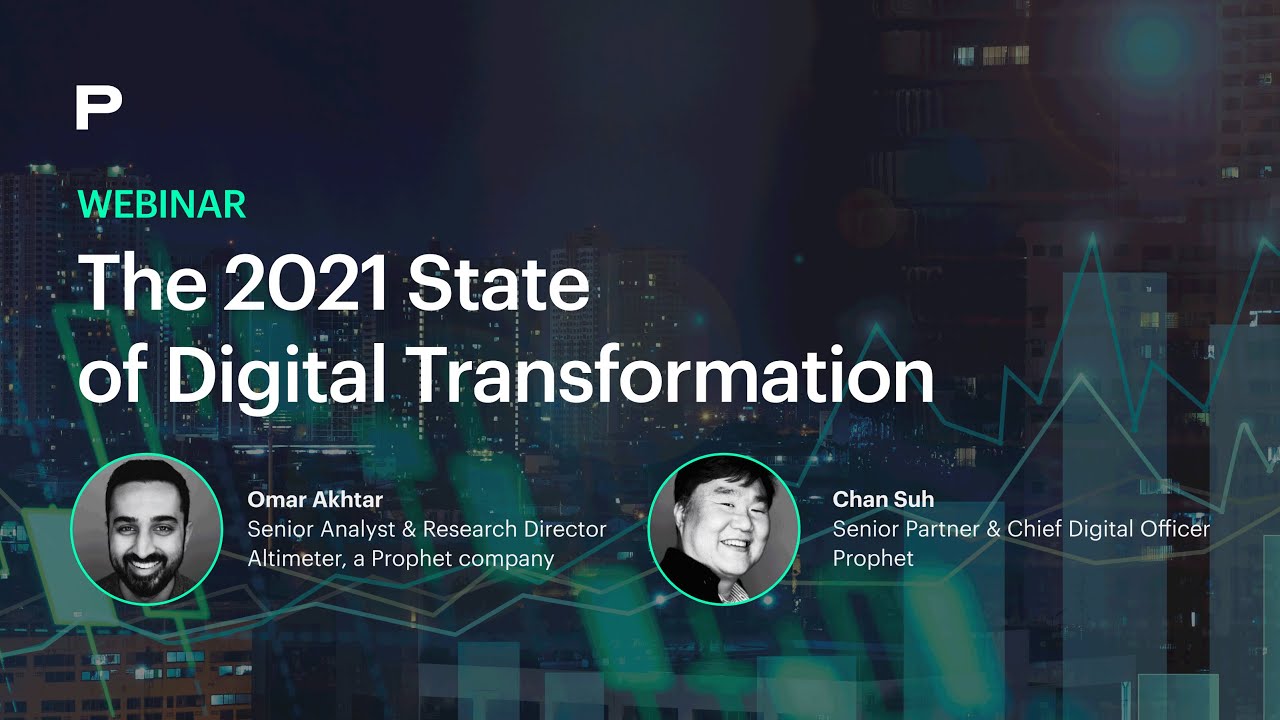 Webinar Replay: The 2021 State of Digital Transformation