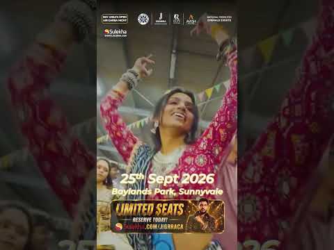 Ramo Re with Jigardan Gadhavi LIVE | Bay Area Garba 2026 | Sept 25 