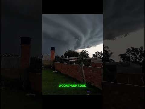 Urgente, uma Gigantesca tempestade acaba de acontecer em tavares no estado do rio grande do sul!!!