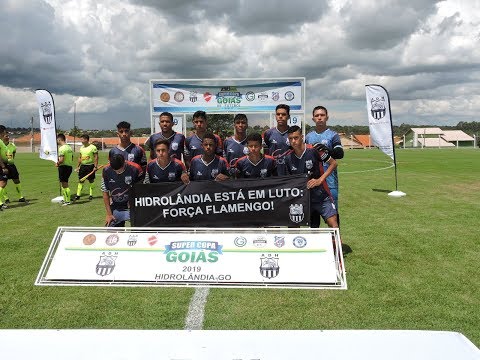 SUPER COPA GOIÁS DE #FUTEBOL SUB 17 - #HIDROLANDENSE x #GOIÂNIA F. C - 1° TEMPO - 30 MINUTOS INIC.