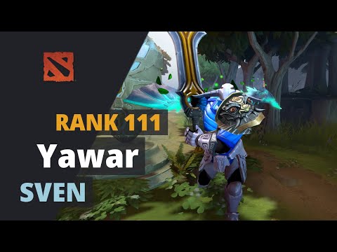 Yawar (Rank 111) plays Sven Dota 2 Full Game