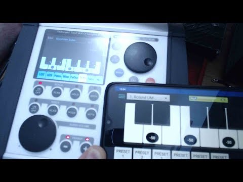 Juzisound  Sampler 2 Scale Controller from your mobile