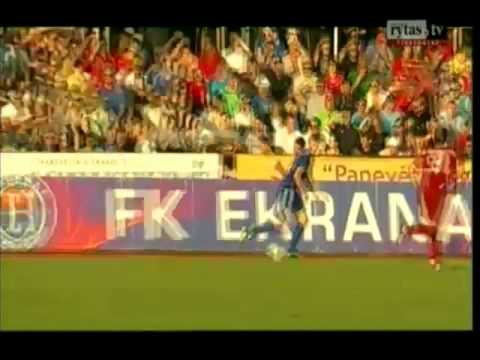 Ekranas vs BATE Borisov Red Card Highlights 26.07.2011