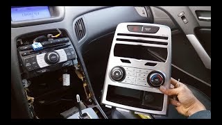 Center Console Swap Genesis Coupe