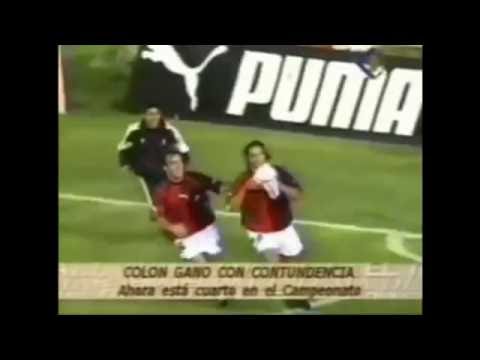 Colon 3-0 Talleres / Apertura 2001