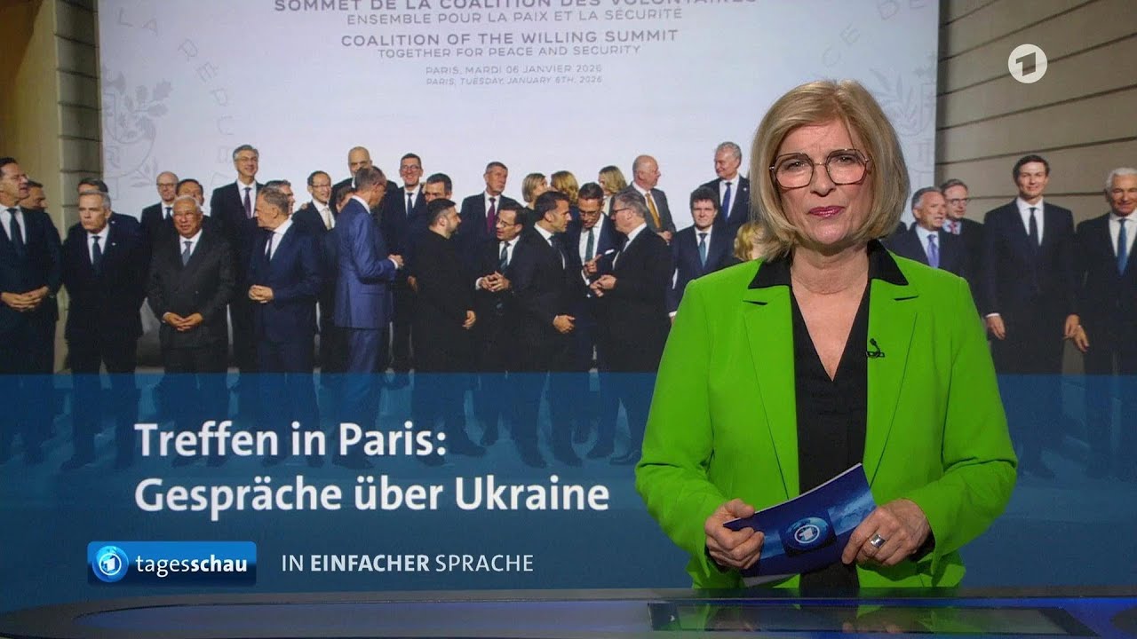 tagesschau in Einfacher Sprache 19:00 Uhr, 07.01.2026